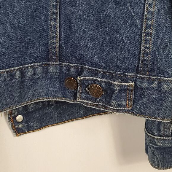 Vintage 80's Levi's Trucker Jacket III - Size 40 - Picture 12 of 16